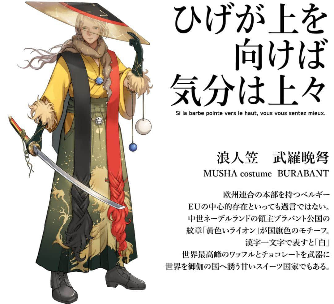 2020東京奧運(yùn)會(huì)，日本奧組委為各個(gè)國家制作了不同的動(dòng)漫形象