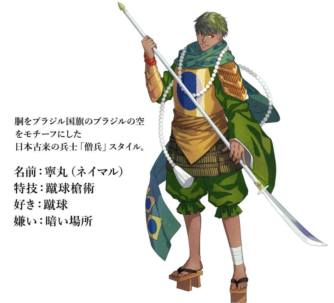 2020東京奧運(yùn)會(huì)，日本奧組委為各個(gè)國家制作了不同的動(dòng)漫形象