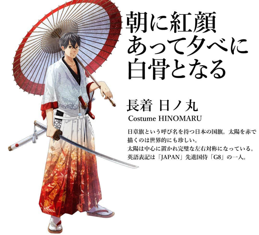 2020東京奧運(yùn)會(huì)，日本奧組委為各個(gè)國家制作了不同的動(dòng)漫形象